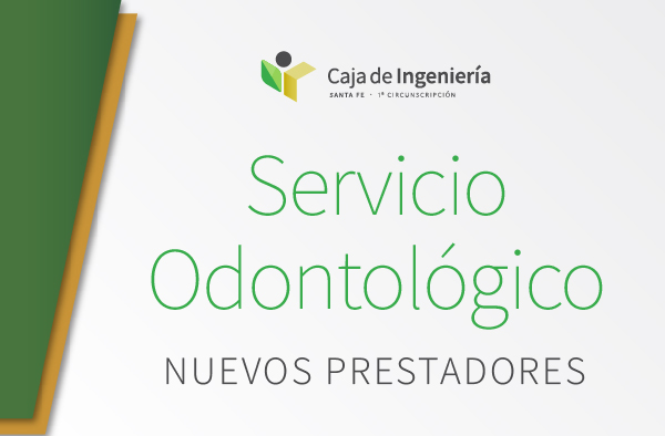 Servicio Odontol�gico Depto Castellanos: Nuevos Prestadores